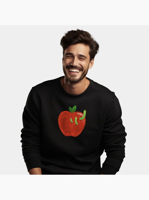 Sweat Homme - HOME SWEET HOME APPLE - Kiabi