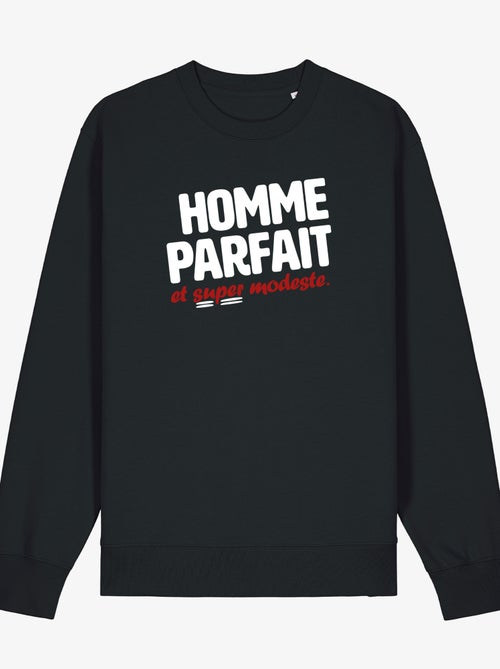 Sweat Homme - HOMME PARFAIT ET SUPER MODESTE - Kiabi