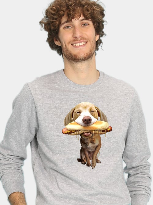 Sweat Homme - HOT DOG - Kiabi