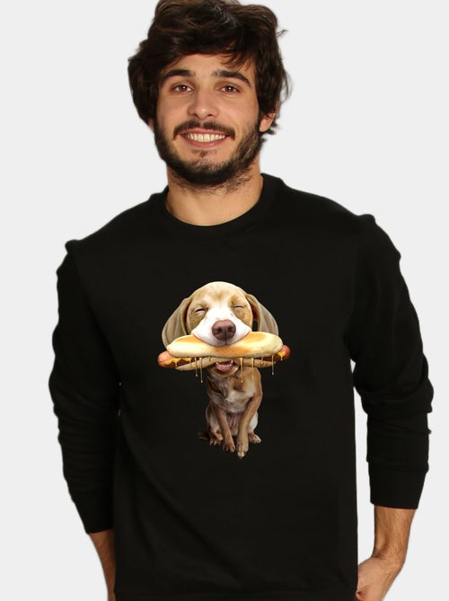 Sweat Homme - HOT DOG - Kiabi