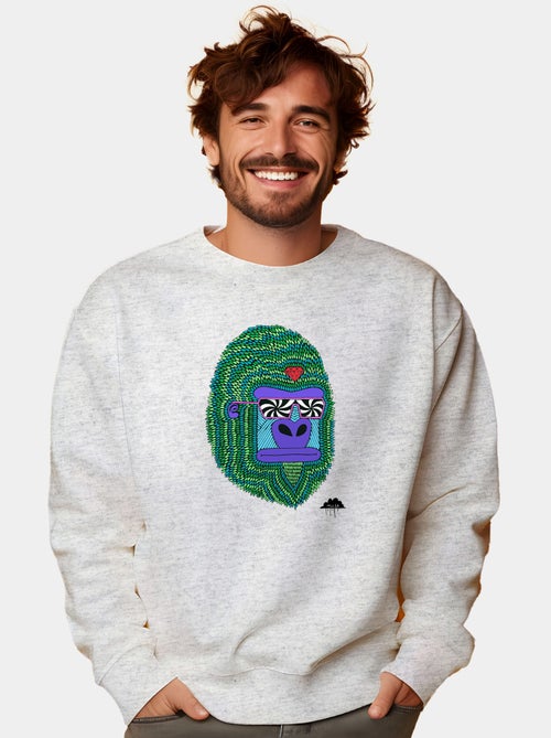 Sweat Homme - HYPNO APE - Kiabi