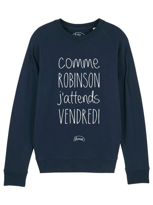 Sweat Homme - J'ATTENDS VENDREDI - Kiabi