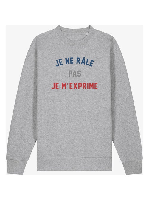Sweat Homme - JE NE RÂLE PAS JE M'EXPRIME - Kiabi