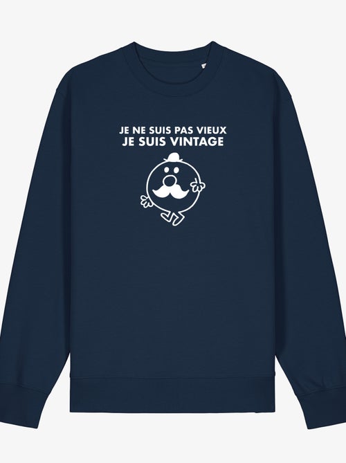 Sweat Homme - JE NE SUIS PAS VIEUX JE SUIS VINTAGE - Kiabi