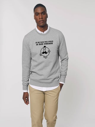 Sweat Homme - JE NE SUIS PAS VIEUX JE SUIS VINTAGE