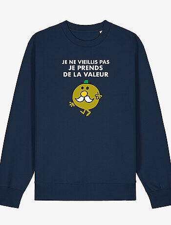 Sweat Homme - JE NE VIEILLIS PAS JE PRENDS DE LA VALEUR