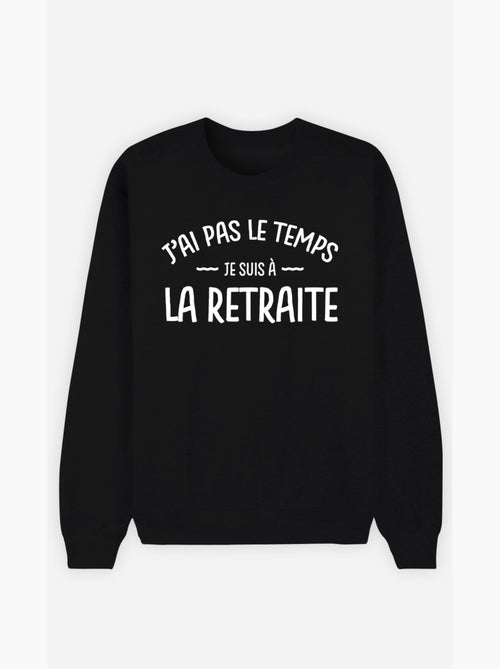 Sweat Homme - JE SUIS A LA RETRAITE - Kiabi
