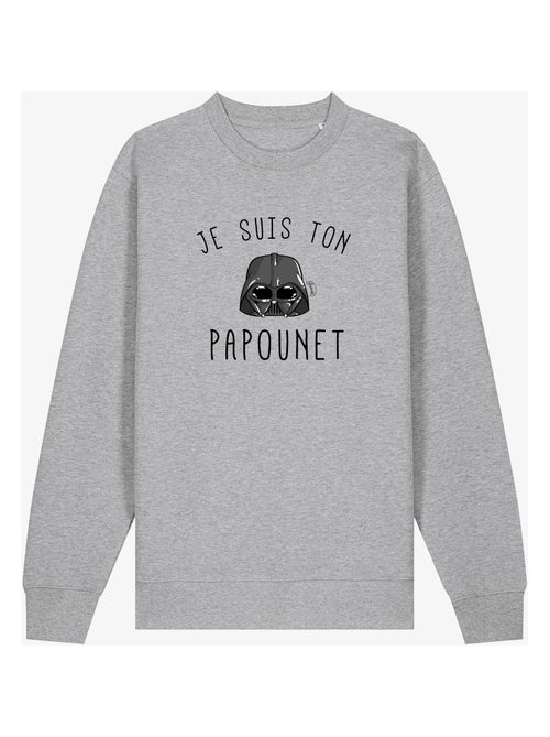 Sweat Homme - JE SUIS TON PAPOUNET - Kiabi