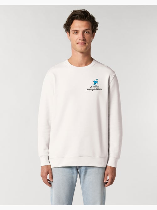Sweat Homme - JE SUIS UN PAPA QUI DECHIRE COEUR - Kiabi