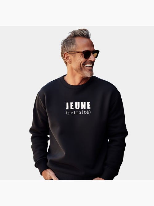 Sweat Homme - JEUNE RETRAITE - Kiabi