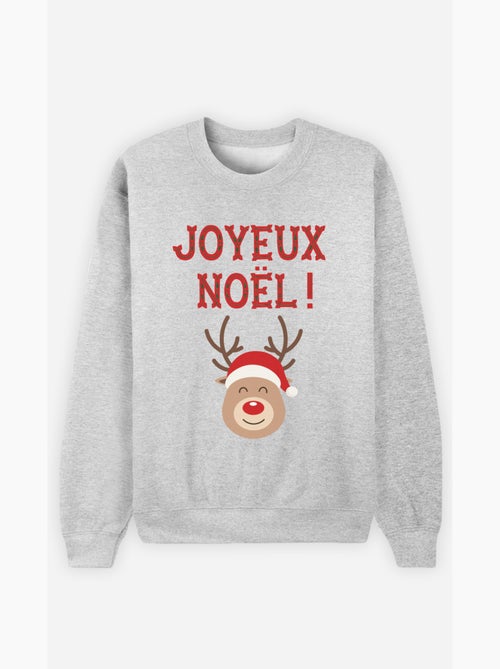 Sweat Homme - JOYEUX NOËL RENNE - Kiabi