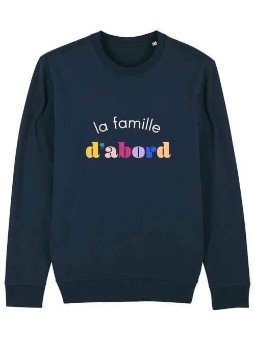 Sweat Homme - LA FAMILLE D'ABORD - Kiabi