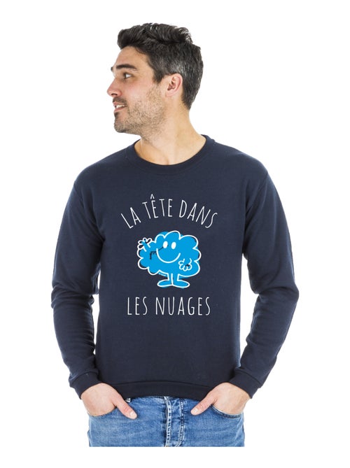 Sweat Homme - LA TÊTE DANS LES NUAGES - Kiabi