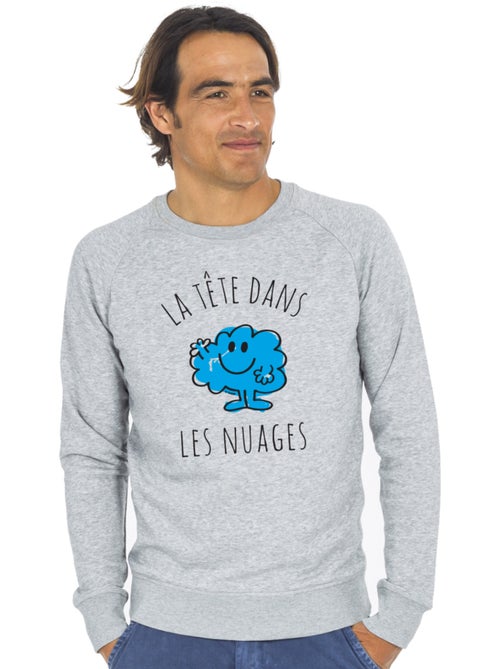 Sweat Homme - LA TÊTE DANS LES NUAGES - Kiabi