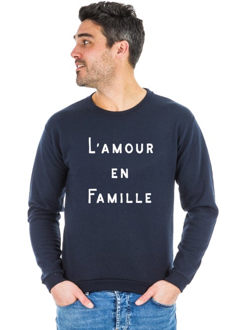Sweat Homme - L'AMOUR EN FAMILLE WAF - Kiabi