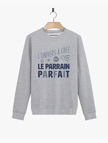 Sweat homme - le parrain parfait - noël