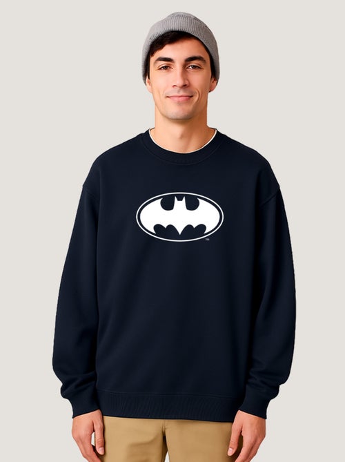 Sweat Homme - LOGO BATMAN WHITE - Kiabi