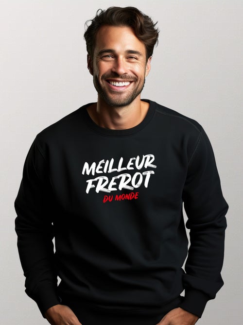Sweat Homme - MEILLEUR FREROT DU MONDE - Kiabi