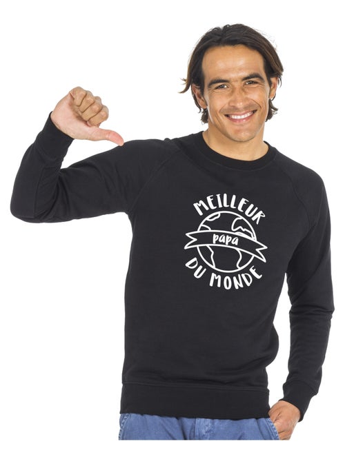 Sweat Homme - MEILLEUR PAPA DU MONDE - Kiabi