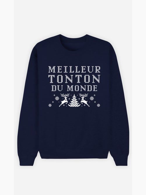 Sweat Homme - MEILLEUR TONTON DU MONDE NOEL - Kiabi