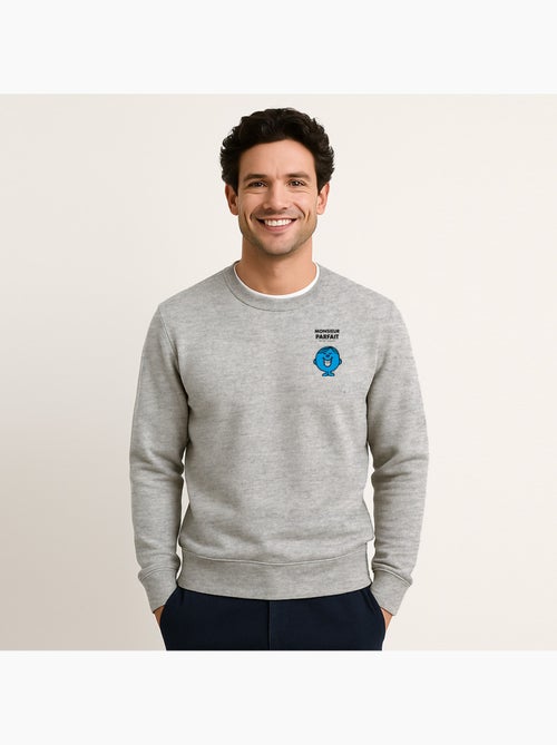 Sweat Homme - MONSIEUR PARFAIT CŒUR - Kiabi