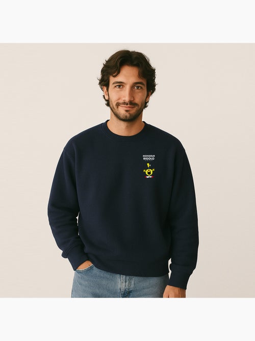 Sweat Homme - MONSIEUR RIGOLO CŒUR - Kiabi