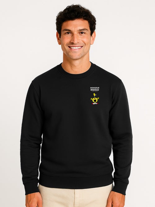 Sweat Homme - MONSIEUR RIGOLO CŒUR - Kiabi