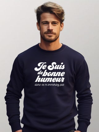 Sweat Homme - NE M'EMMERDEZ PAS