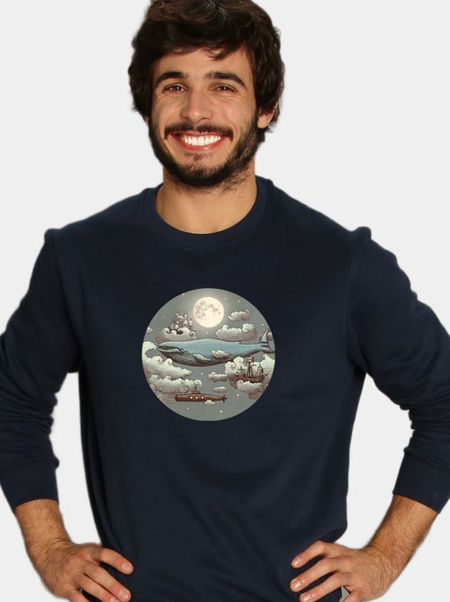 Sweat Homme - OCEAN MEETS SKY - Kiabi