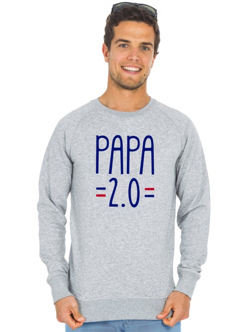 Sweat Homme - PAPA 2.0 - Kiabi