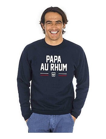 Sweat homme - papa au rhum - noël