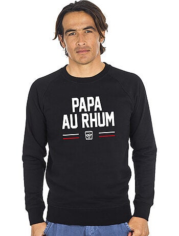 Sweat homme - papa au rhum - noël