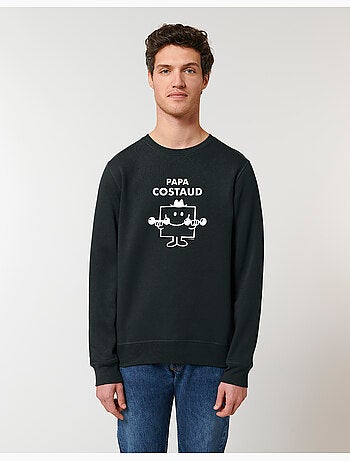 Sweat homme - papa costaud - noël
