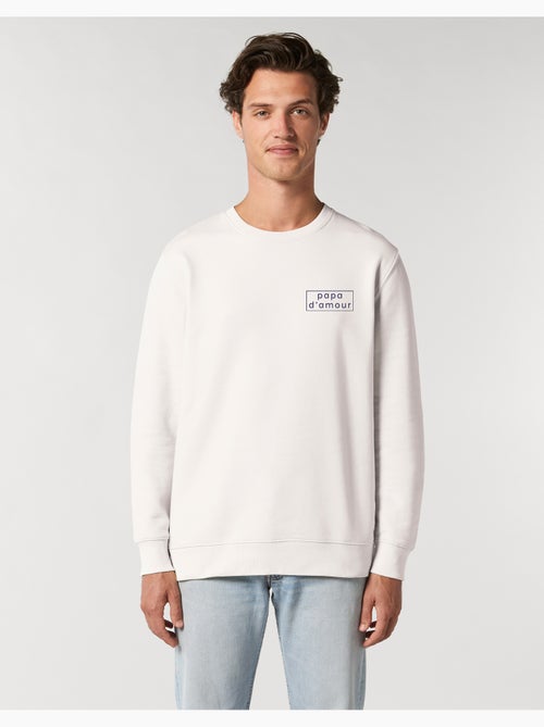 Sweat Homme - PAPA D AMOUR CADRE - Kiabi