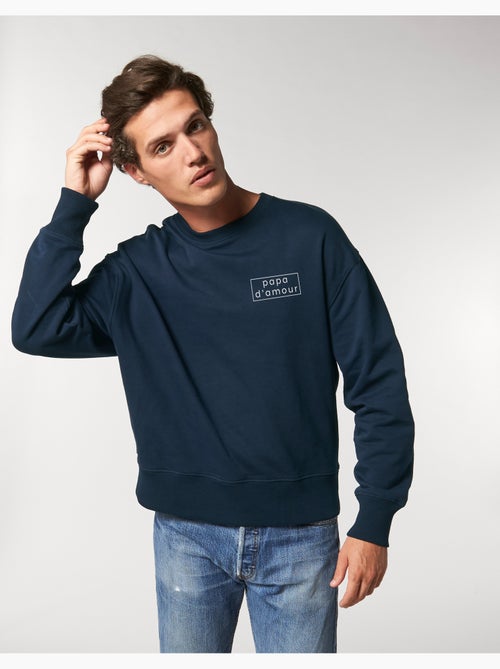 Sweat Homme - PAPA D AMOUR CADRE - Kiabi