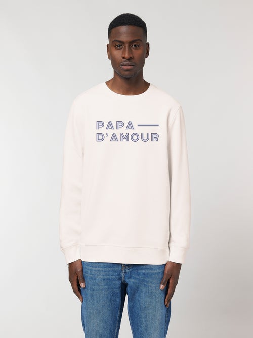 Sweat Homme - PAPA D AMOUR LIGNE - Kiabi