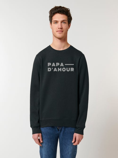 Sweat Homme - PAPA D AMOUR LIGNE - Kiabi