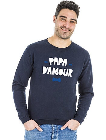 Sweat homme - papa d'amour - noël