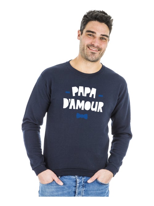 Sweat Homme - PAPA D'AMOUR - Kiabi