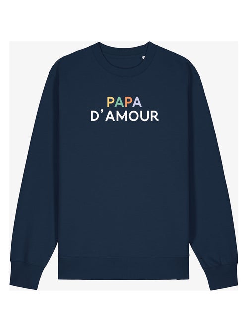 Sweat Homme - PAPA D'AMOUR COLORÉ - Kiabi