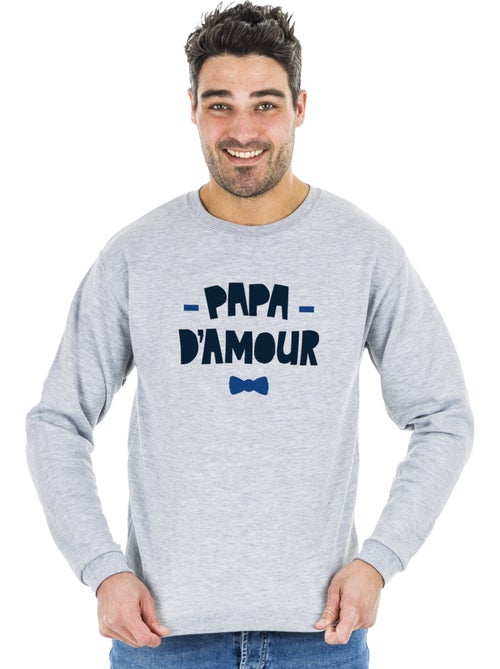 Sweat Homme - PAPA D'AMOUR - Kiabi