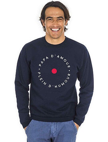 Sweat homme - papa d'amour pleins d'humour - noël