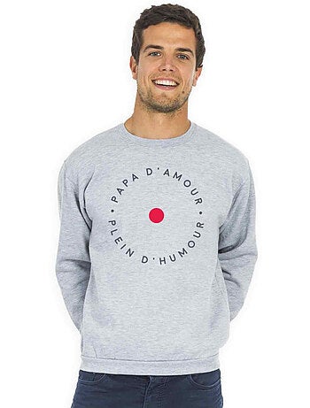 Sweat homme - papa d'amour pleins d'humour - noël