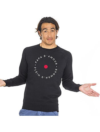 Sweat Homme - PAPA D'AMOUR PLEINS D'HUMOUR