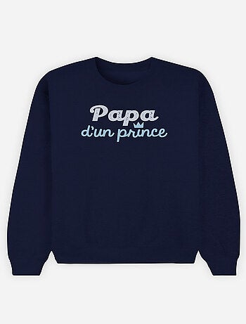 Sweat homme - papa d'un prince - noël