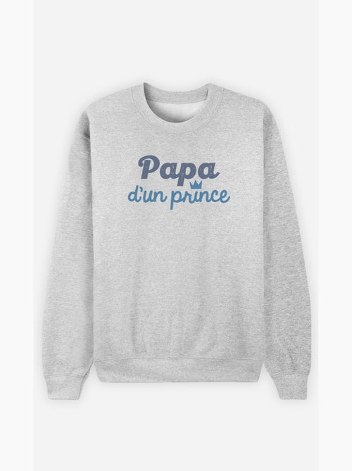 Sweat Homme - PAPA D'UN PRINCE - Kiabi