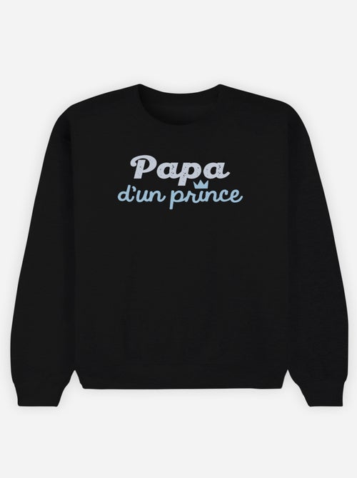 Sweat Homme - PAPA D'UN PRINCE - Kiabi