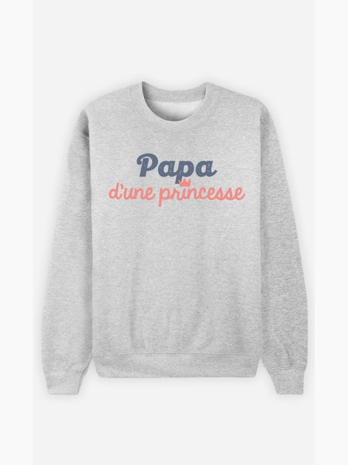 Sweat Homme - PAPA D'UNE PRINCESSE - Kiabi