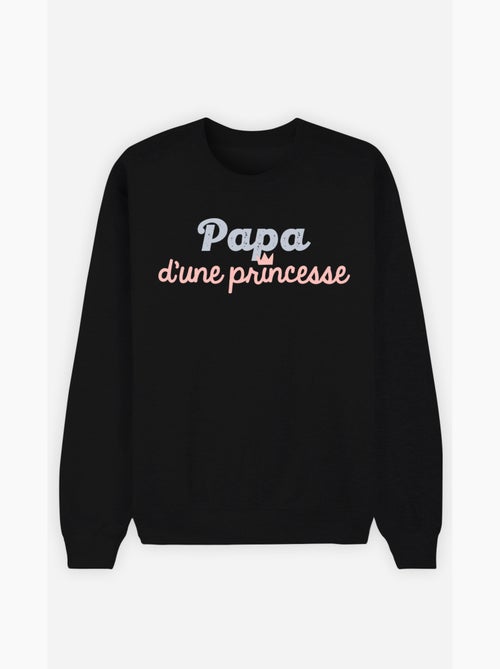 Sweat Homme - PAPA D'UNE PRINCESSE - Kiabi
