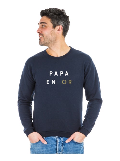 Sweat Homme - PAPA EN OR 2 WAF - Kiabi